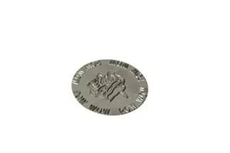 Silver Powwow Lids (Rose Design)