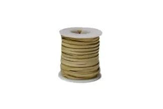 1/8" X 50' Buckskin deer lace spool