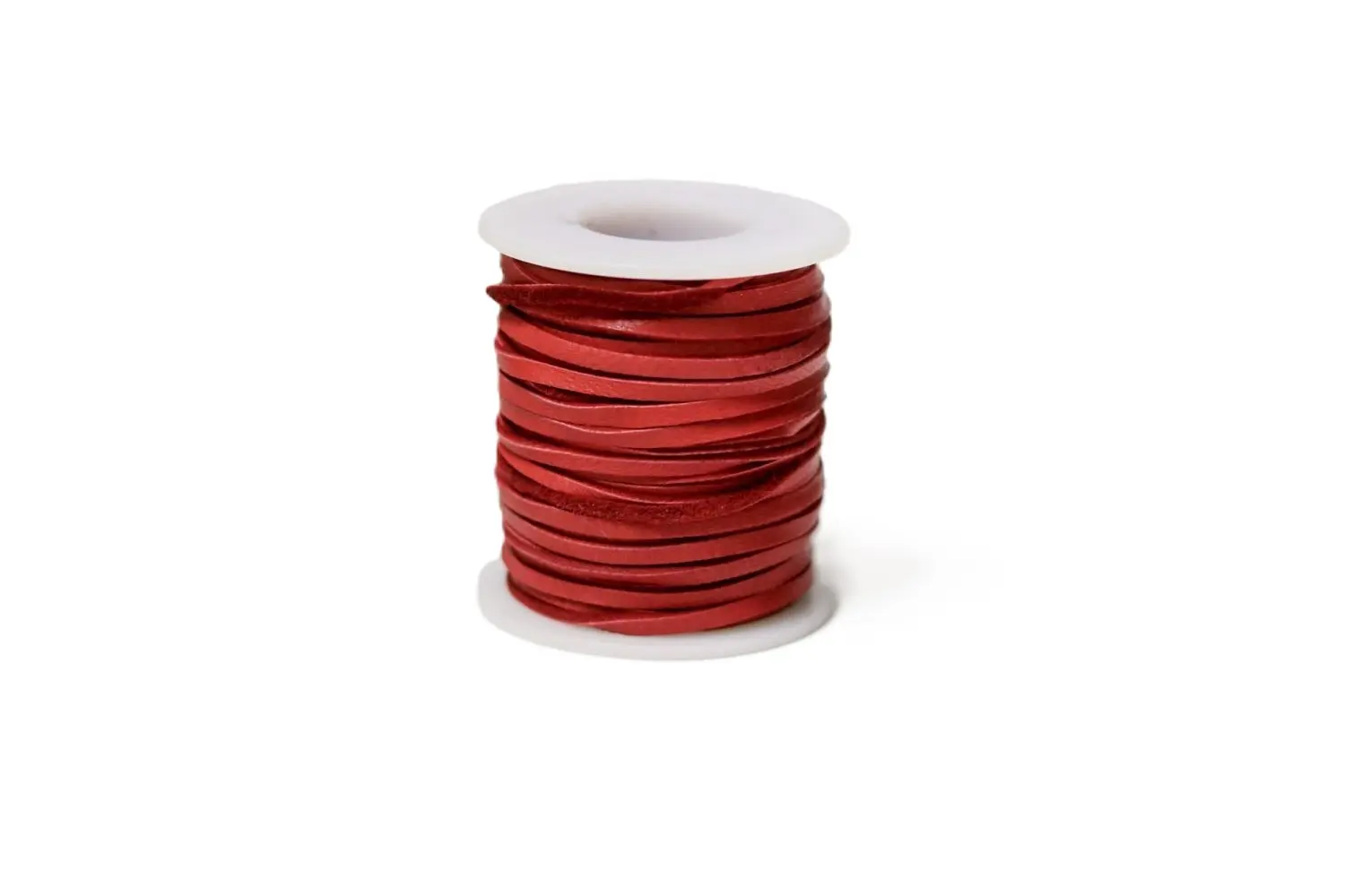 1/8" X 50' red deer lace spool