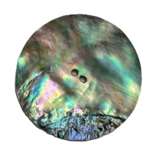2" abalone disc 2-hole