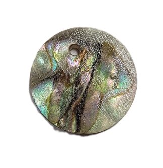 3/4 in Abalone disc 1 hole