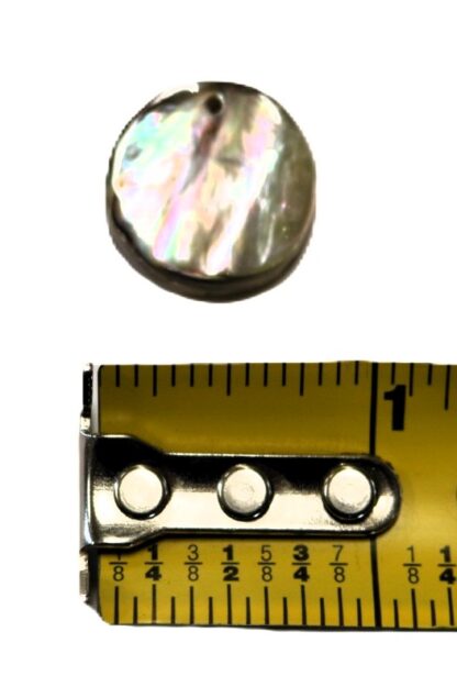 3/4 in Abalone disc 1 hole