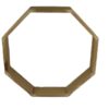 8 Sided 17" x 3" Inch Cedar Drum Frame - Image 3