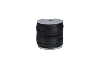 3/16" X 50' Black deer lace spool