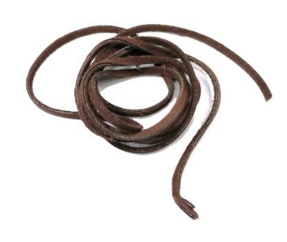 3/16" by 6' Chocolate Bison lace