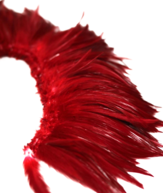 5-6" Dark Red Hackles