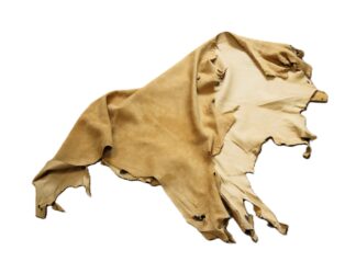 Willow colored deer leather