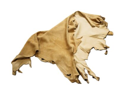 Willow colored deer leather