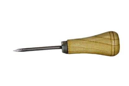 Tri-tip wood handle awl