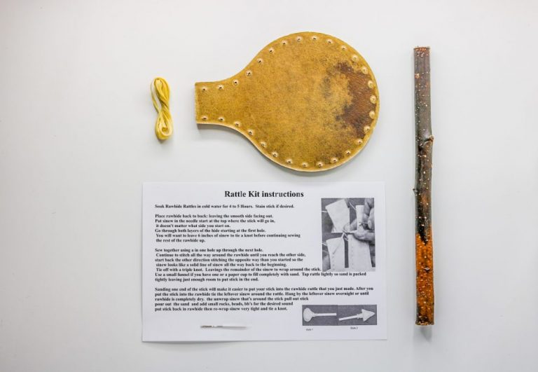 Large round style rattle kits Centralia Fur & Hide