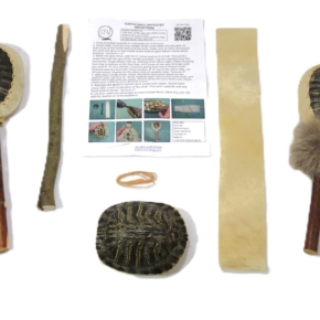 Turtle shell rattle kit