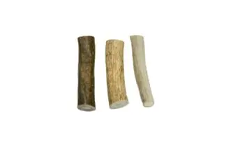 Deer patch knife handle
