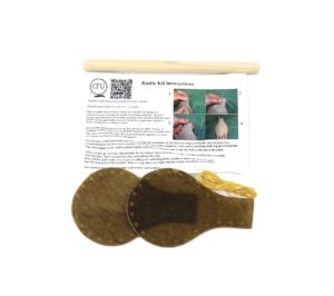 Round Shape Native American Rattle Kits | Centralia Fur &amp; Hide