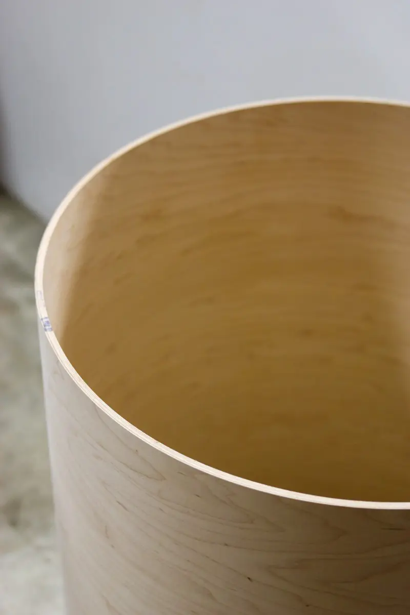 15" Diameter maple keller drum shell - Image 2