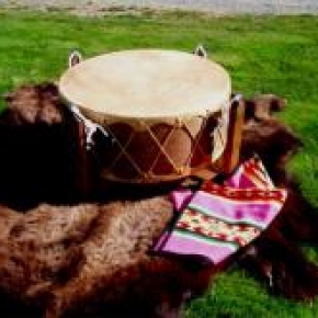34 Inch X 14 Inch Powwow Drum