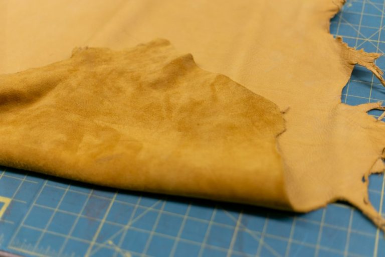 Gold Elk Leather Hide Centralia Fur & Hide