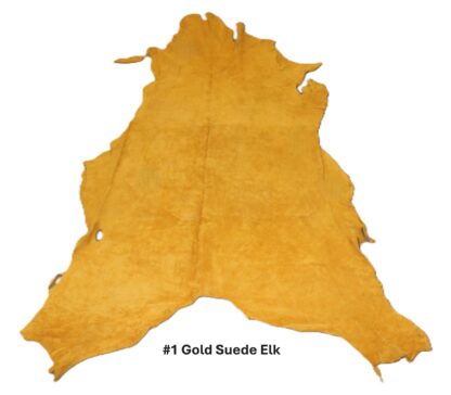 Gold elk leather - Image 3