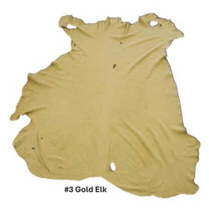 Gold elk leather - Image 2