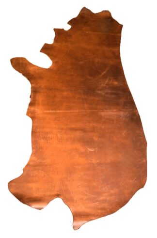 7 oz Indian tan Chestnut cow leather 25 sq ft average