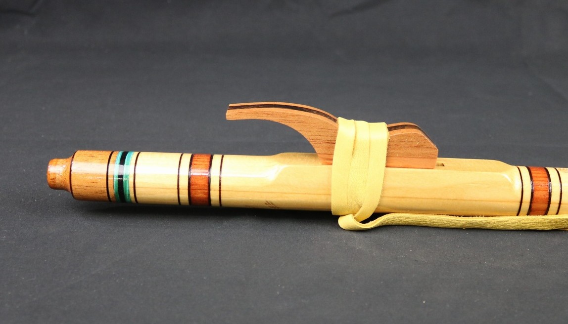Sitka Spruce/Spanish Cedar Flute, Key of High C 23/165 Centralia Fur