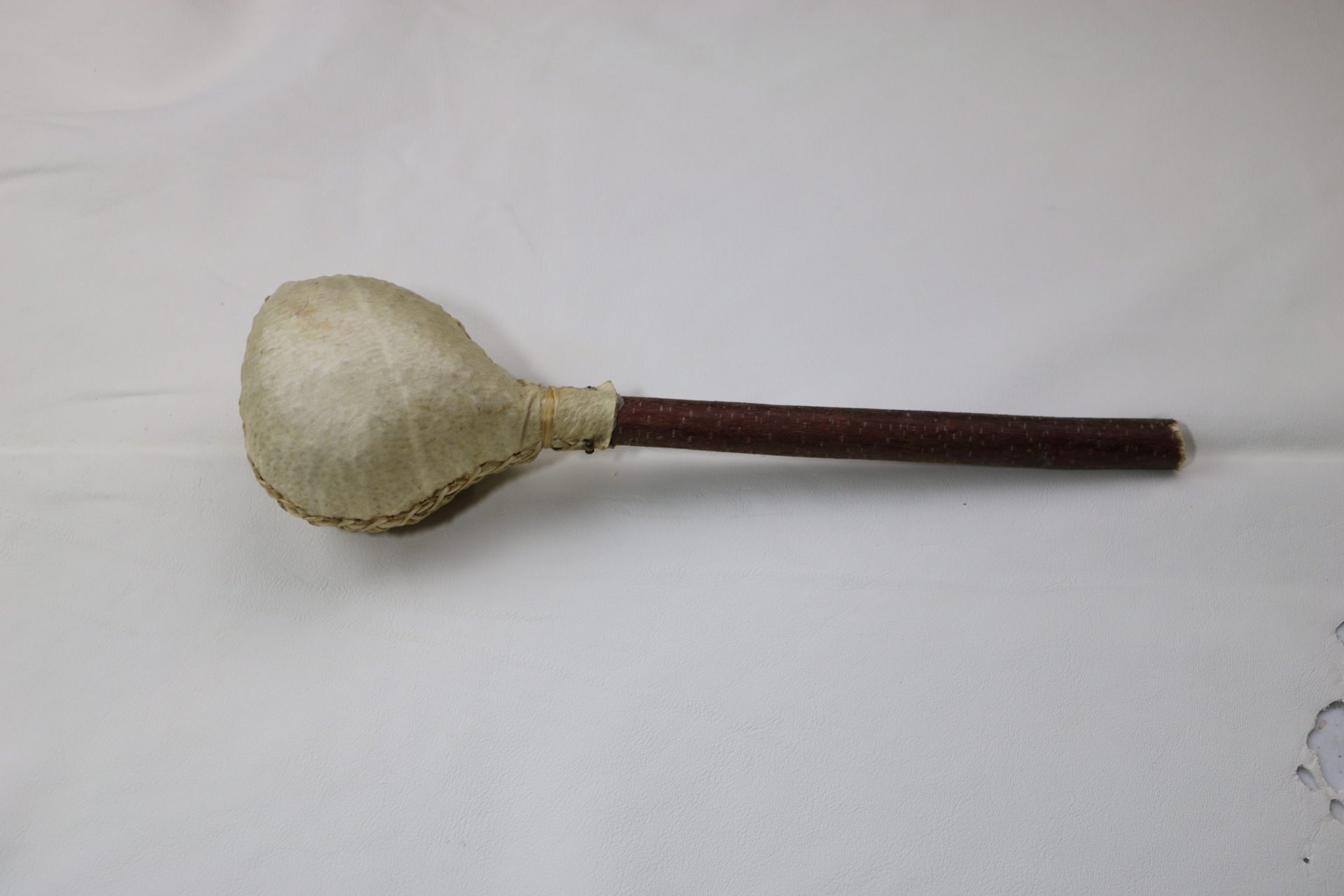 Large Rawhide Rattles - No Fur - Centralia Fur & Hide