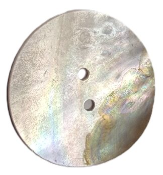 2-1/2" Mother of Pearl with 2 Holes