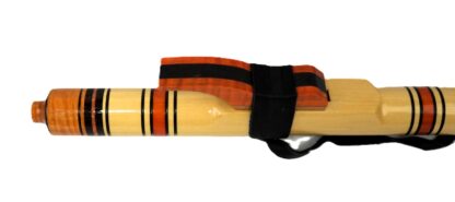 Alaskan Yellow Cedar/Orange Tiger Maple Key of F# Flute 25/48 - Image 3