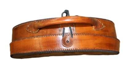 15" Drum bag with leather handle - Orca Whale on front - Image 3