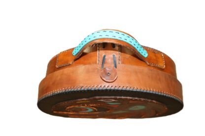 13" Drum bag with leather handle - Eagle - Image 2