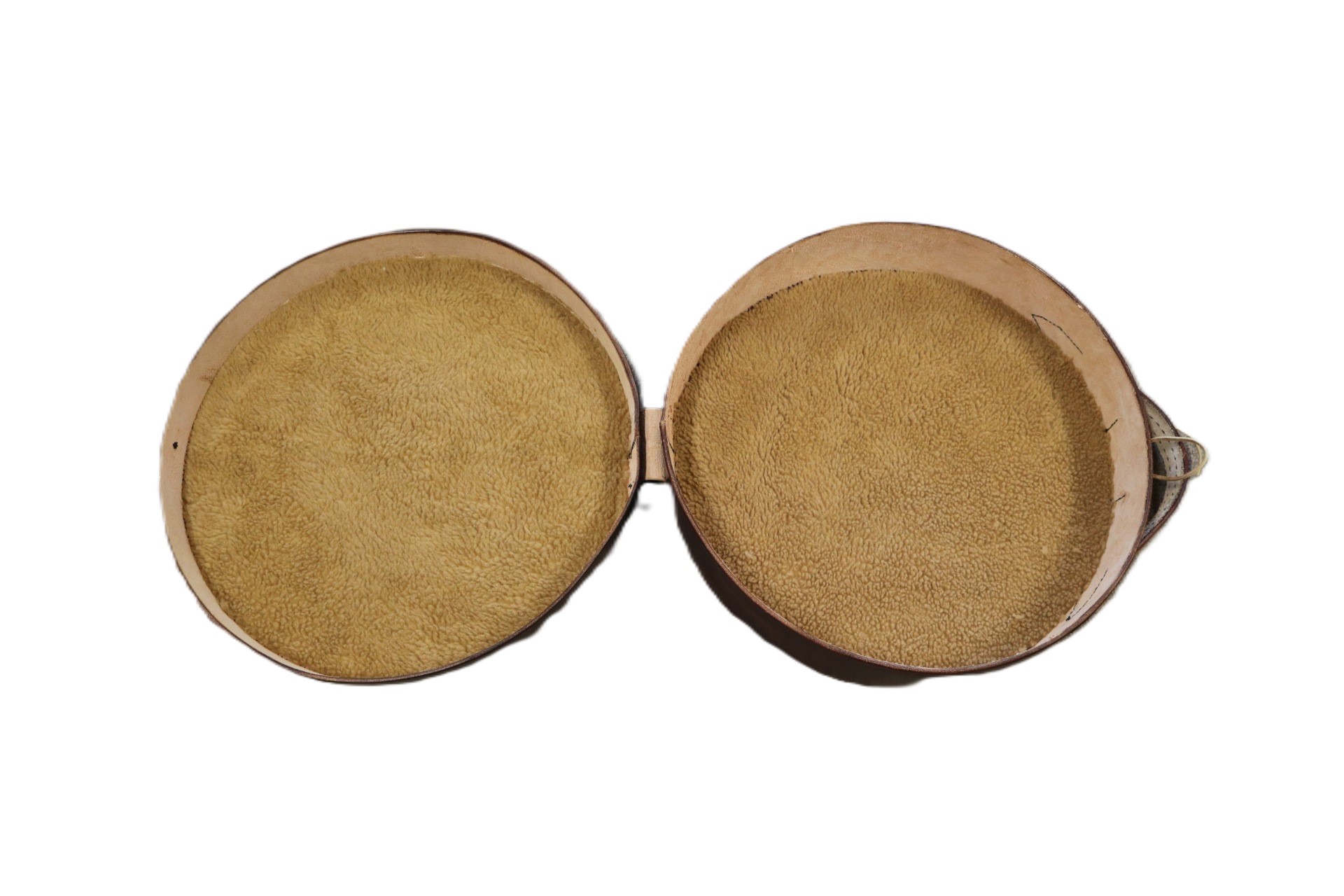 17" Drum bag with leather handle - 4 Directions front & Hummingbird back - Image 2