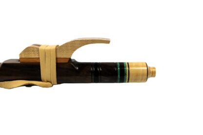 Claro Walnut/Tiger Maple Flute Key of High D 25/216 - Image 3