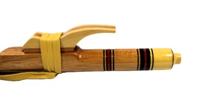 Spanish Cedar / Alaskan Yellow Cedar Key of High B Flute #25/187 - Image 3