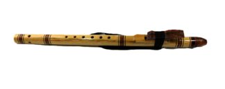 Paulownia/Redwood Lace Burl Flute F# Key #25/142