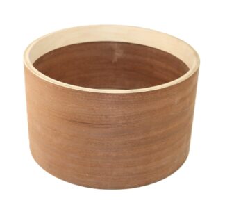 10" Vintage Mahogany Drum Shell W/ REINFORCEMENT RINGS