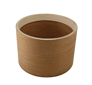 12" Vintage Mahogany Drum Shell W/ REINFORCEMENT RINGS