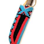 Blue, Red, & Black Beads