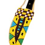 Yellow, Brown, Blue, and Green beads