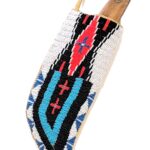 White, Red, Black and Blue beads