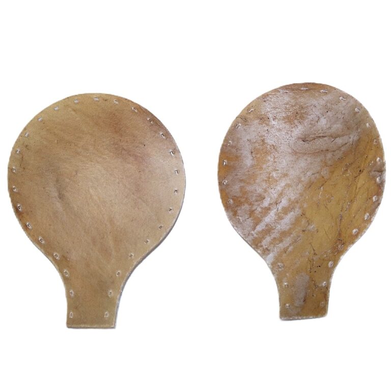 Rawhide Rattle Kit Round Rattle Pieces - Centralia Fur & Hide