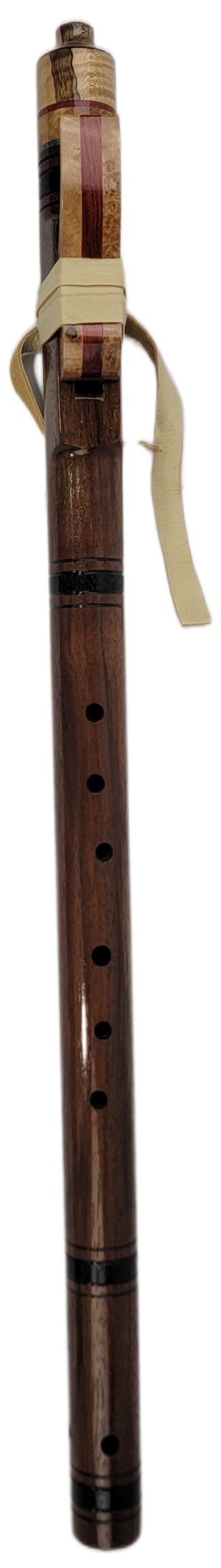 Claro Walnut/Maple Burl, Key of Mid D, 26/36
