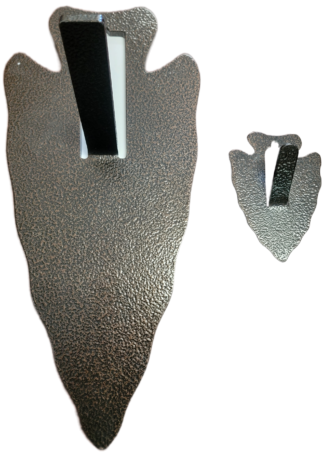 Arrowhead Skull Clips