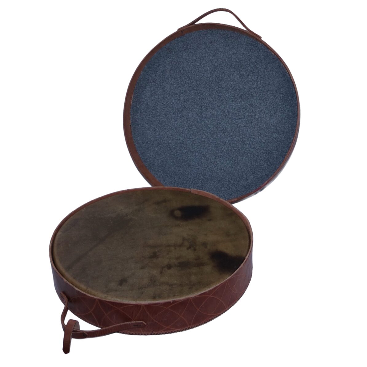 20" drum bag with leather handle and tipi's - Image 5