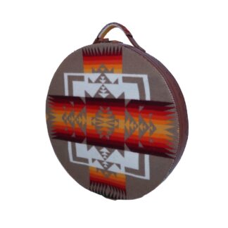 20" drum bag with red handle and pendelton