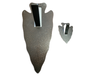 Arrowhead Skull Clips