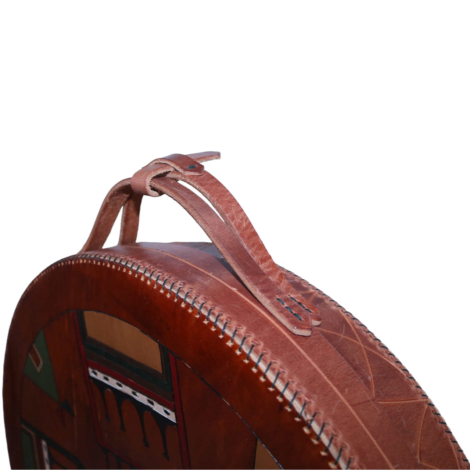 20" drum bag with leather handle and tipi's - Image 2