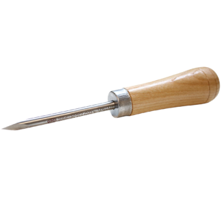 7.2mm Tri-Tip Awl w/ Wooden Handle