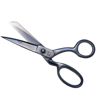 6" Black Eagle Scissors - Silver