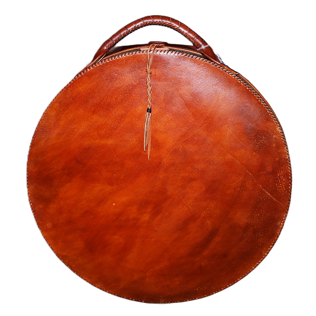 20" Drum Bag - Indigenous Headdress Design - Image 2