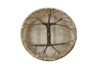 18'' X 5'' DRUM READY MADE - ELK WITH TREE HANDLE