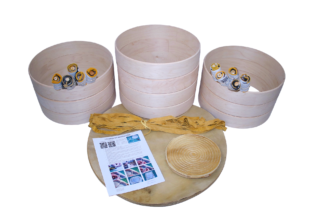 10 Pack 15" x 2-7/8" Deer Drum Kits & 10 Drumstick Kits